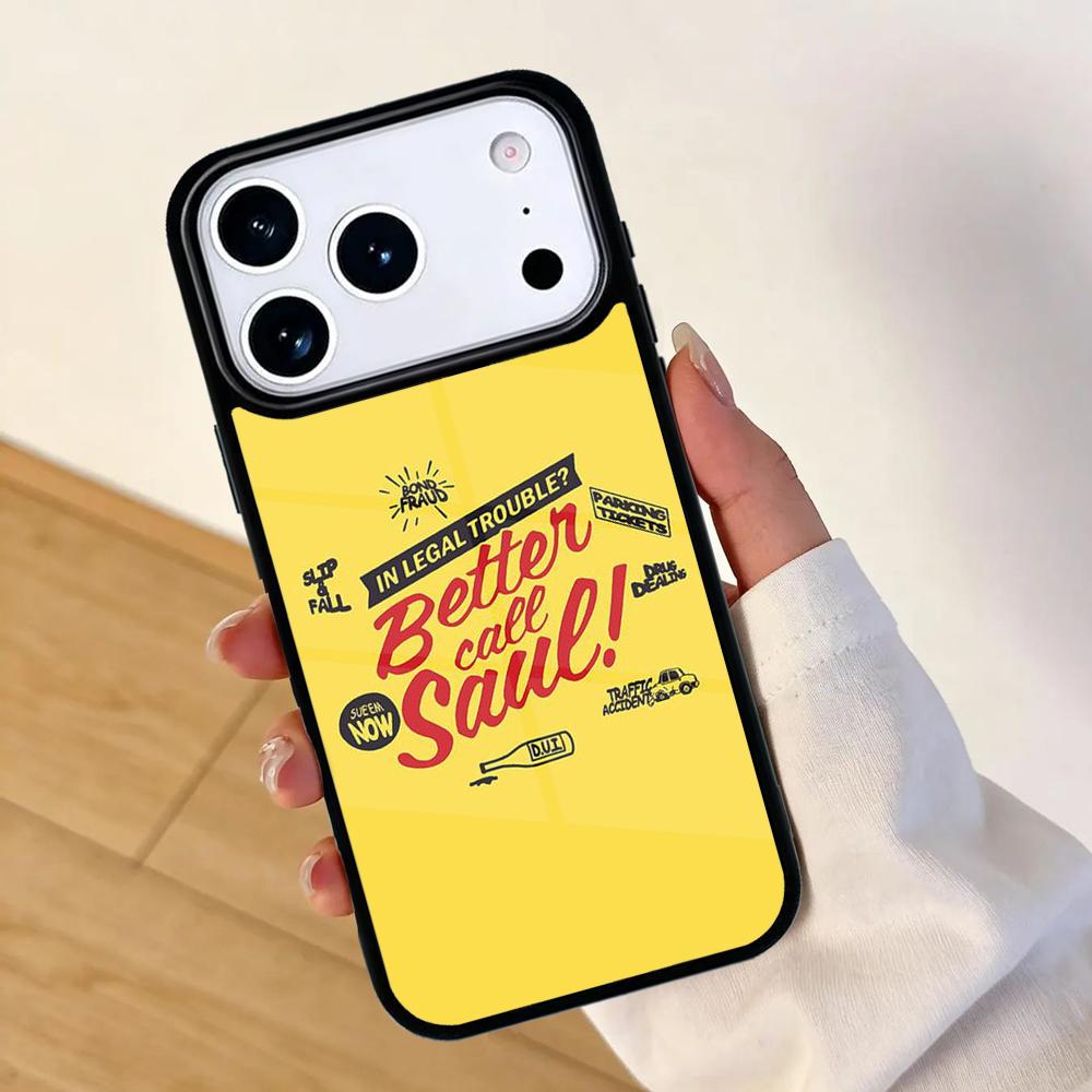 Better Call Saul SOFT Mobile Phone Case for IPhone 17 AIR 16pro Max 15 14 13 12 11 Bumper Cover