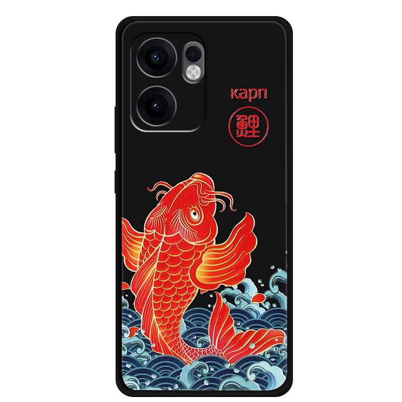 3D Тисненый Чехол Для OPPO Reno 13F 14F Чехол 13 14 F Coque Цветы Силиконовый Мягкий Задний Чехол Для OPPO Reno 13 Pro A38 A18 Чехол для Телефона