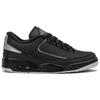Air Jordan 2/3 черные металлические серебристые мужские кроссовки FD0383-001