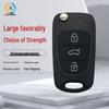 Hyundai Kia 3-Button Folding Car Key Shell