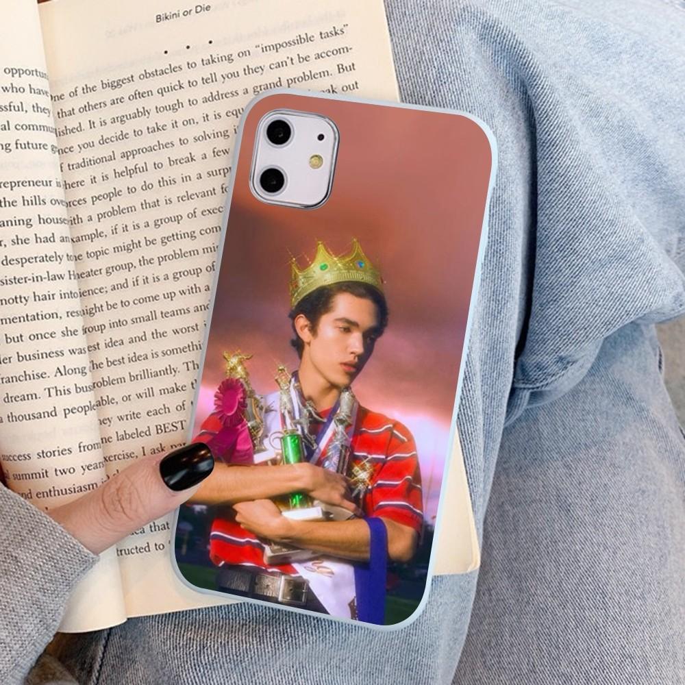 Чехол для телефона Conan Singer G-Gray для IPhone 14 11 12 13 Mini Pro Xs Max 8 7 6 6S Plus X XR Однотонный чехол конфетного цвета