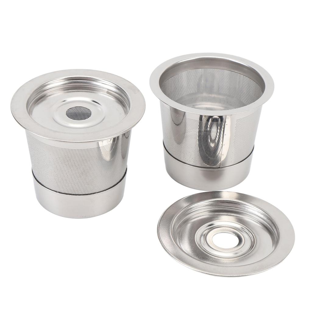 Reusable Coffee Pod 304 Stainless Steel Easy To Clean Reusable Coffee Capsule for Coffee Maker