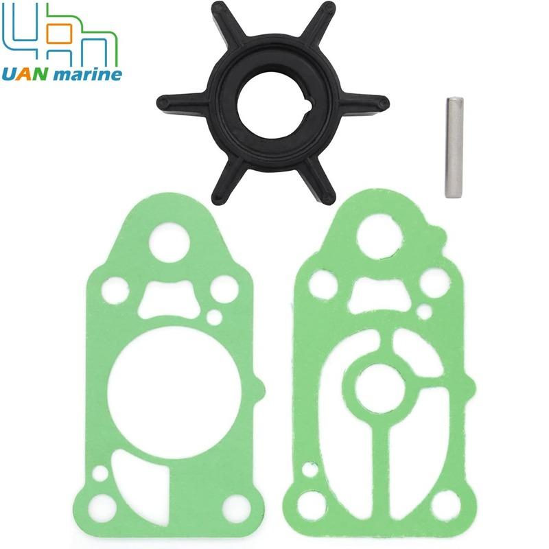 161543 Water Pump Impeller Kit with Gasket and Key Pin for Mercury Marine 2 2.5 3 3.3 HP Outboard Motor 47-16154 18-3098