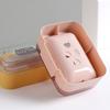 Bathroom Accessories Double Layer With Cover Shampoo Boxes Soap Holder Travel Soap Box Soap Dish