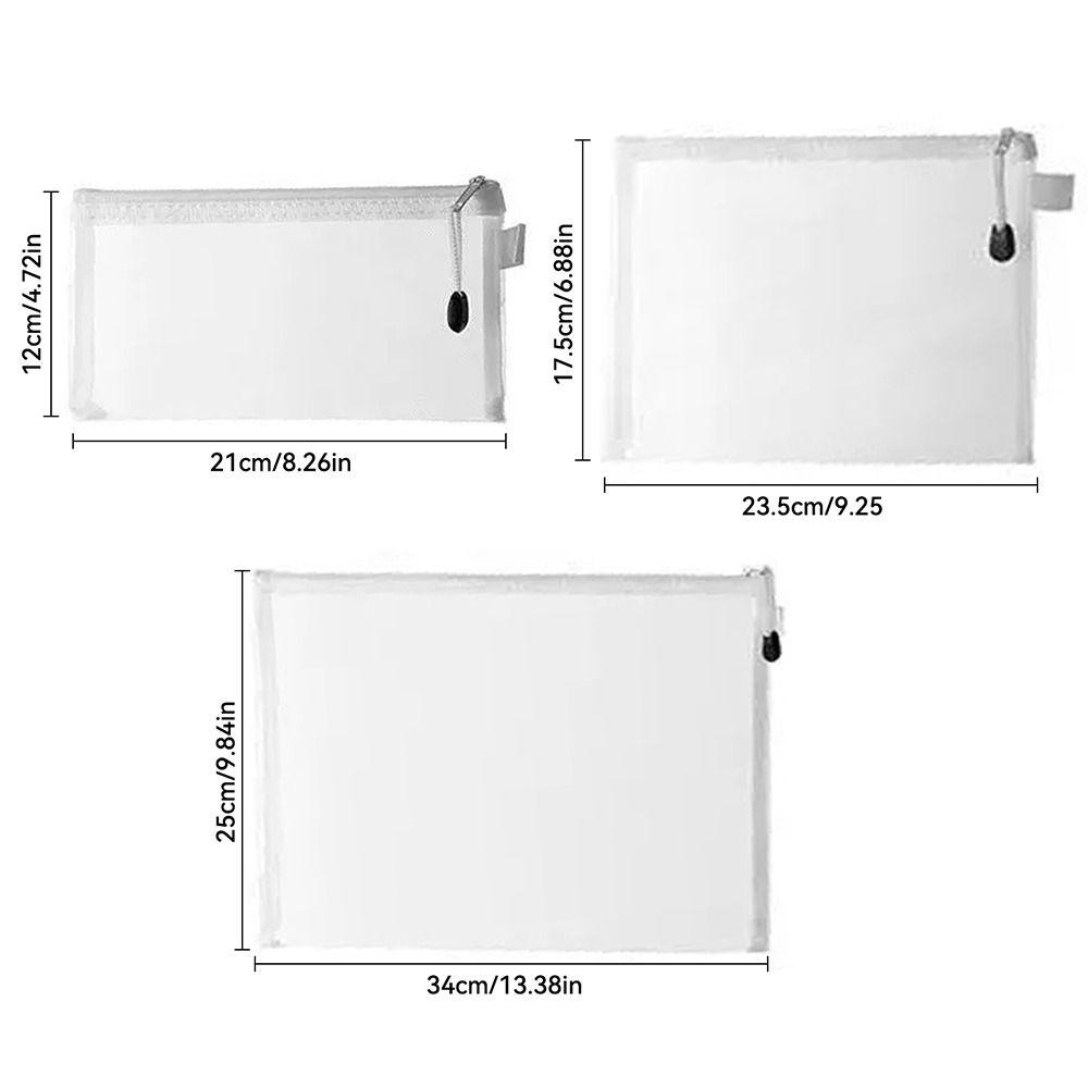 Mesh Document Storage Bag A4/A5/A6 File Folders High Quality Storage Pouch  Students