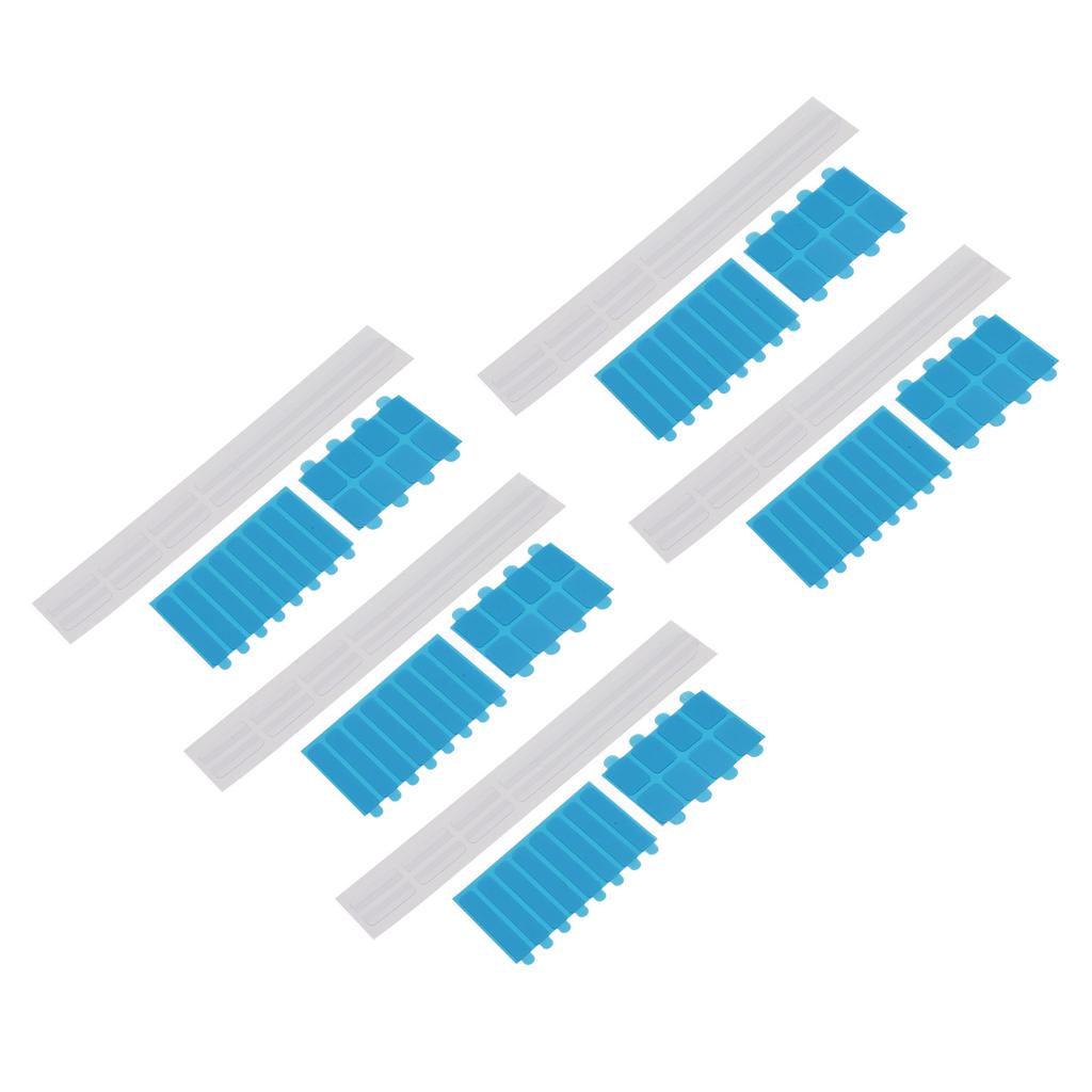 5 Set Privacy Screen Replacement, Adhesive Strips and Slide Mount Holder Tabs for Computer