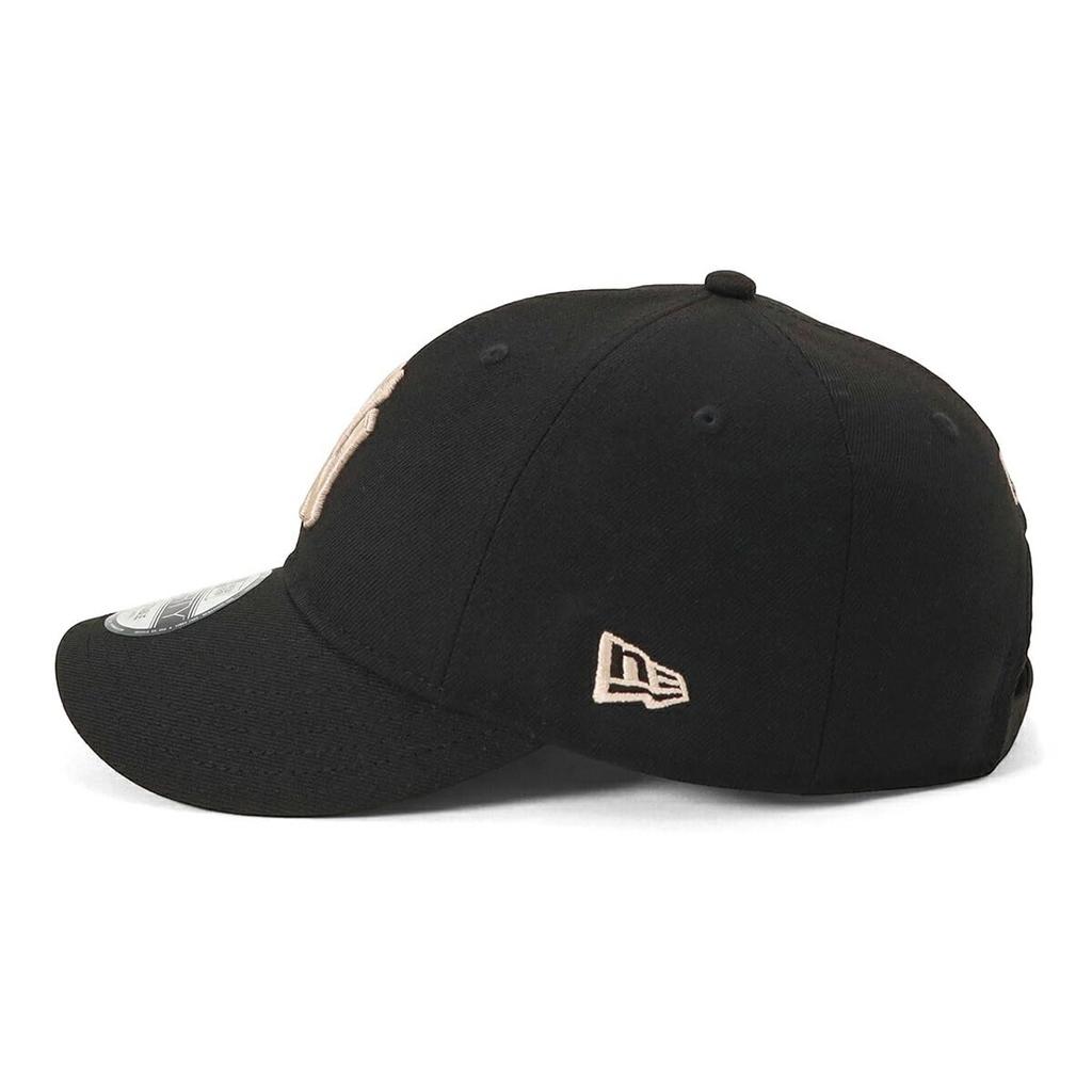 New Era 9THIRTY Cap Side Logo Embroidery MLB ONSPOTZ Exclusive New York Yankees 9Thirty CS The Standard NY Black M/L Adjustable Baseball Cap