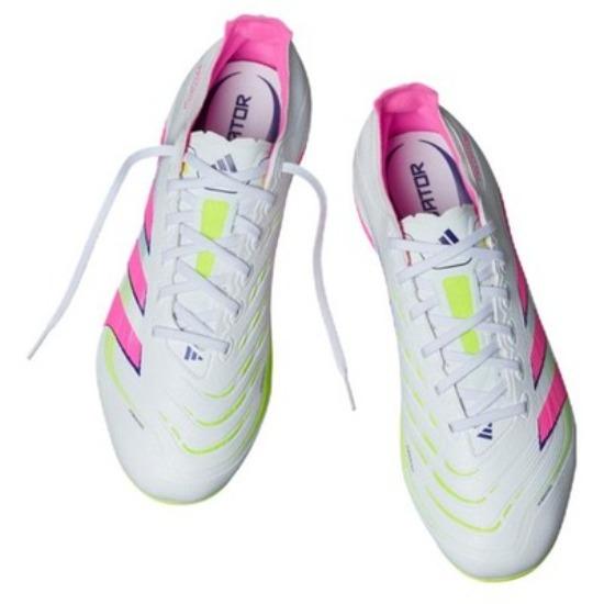 adidas Predator League FG/MG Облачно-белый Ярко-розовый Ярко-лимонный ID1330