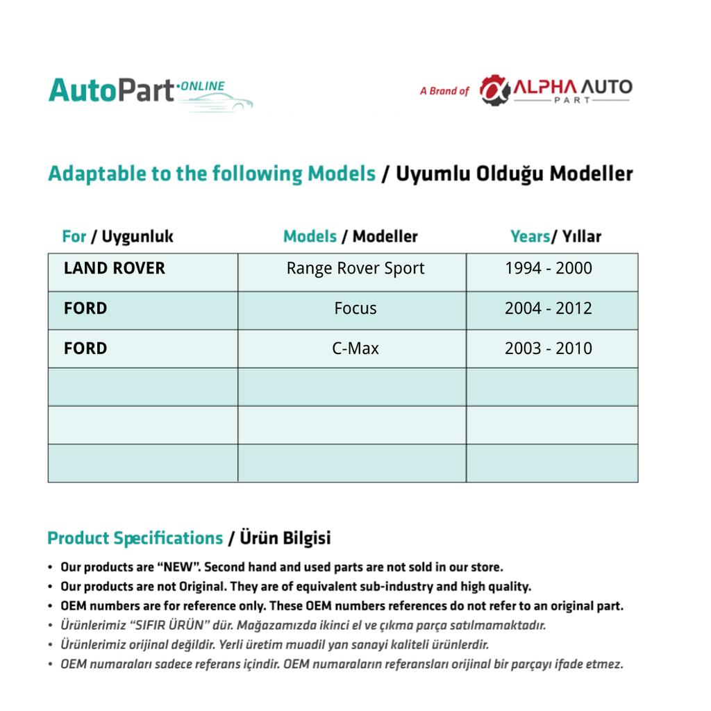 Запчасти для дверного замка для Ford Focus, пластиковый набор из 2 шт., правая и левая
