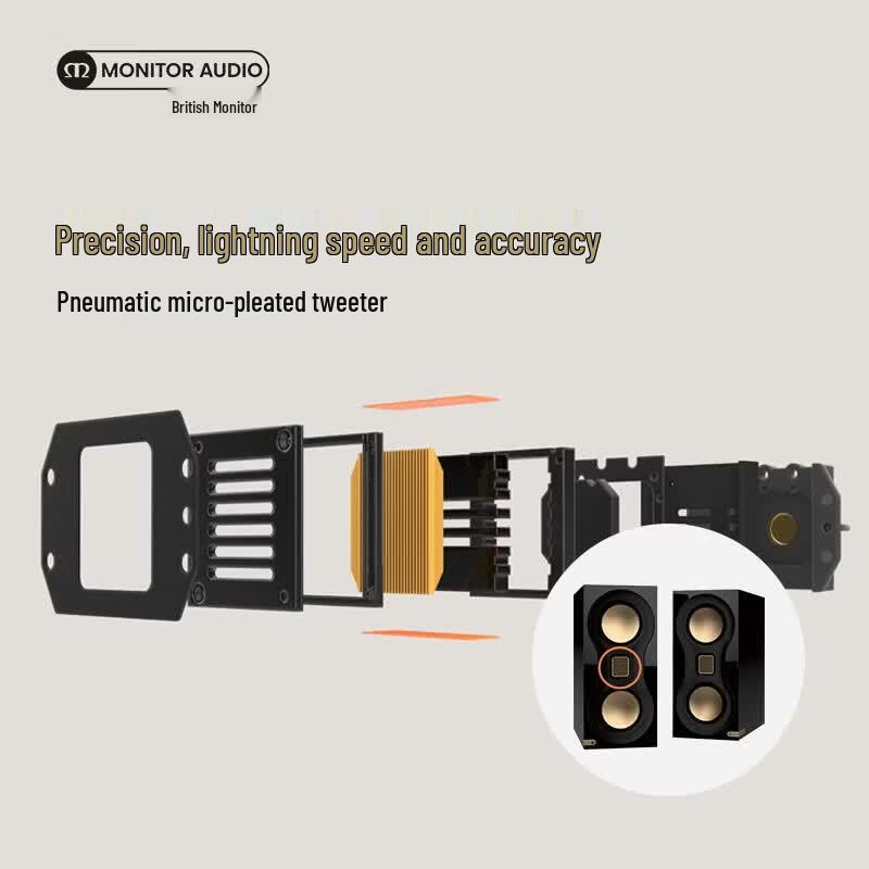 Monitor Audio Studio89 Passive Bookshelf Speaker (CN version)