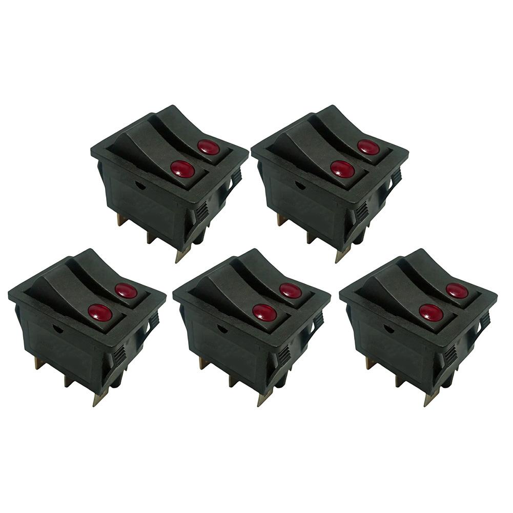 For Oil Heaters On Off Push Switch Rocker Power Switch For Tight Spaces Gray Heavy Duty Power Switch Switch Push-button Rocker