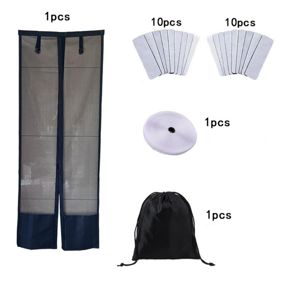 Автоматически закрывающаяся москитная сетка для кемпера, сетка-солнцезащитный козырек на заднюю дверь для автодома, защита от комаров