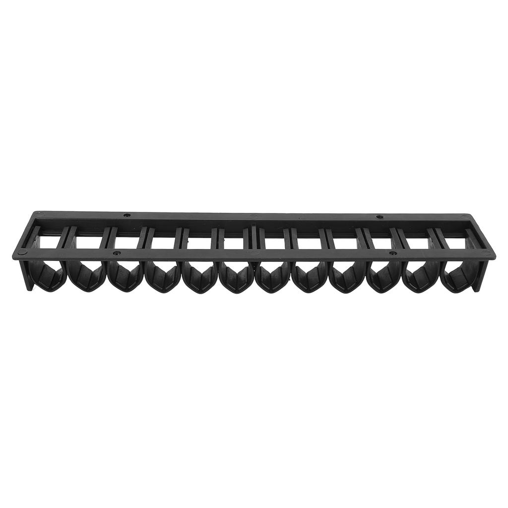 Держатель для хлыста для верховой езды Пластиковая подставка для хлыста для верховой езды Легкая установка Экономия места Подставка для хлыста для конюшен Лошадь