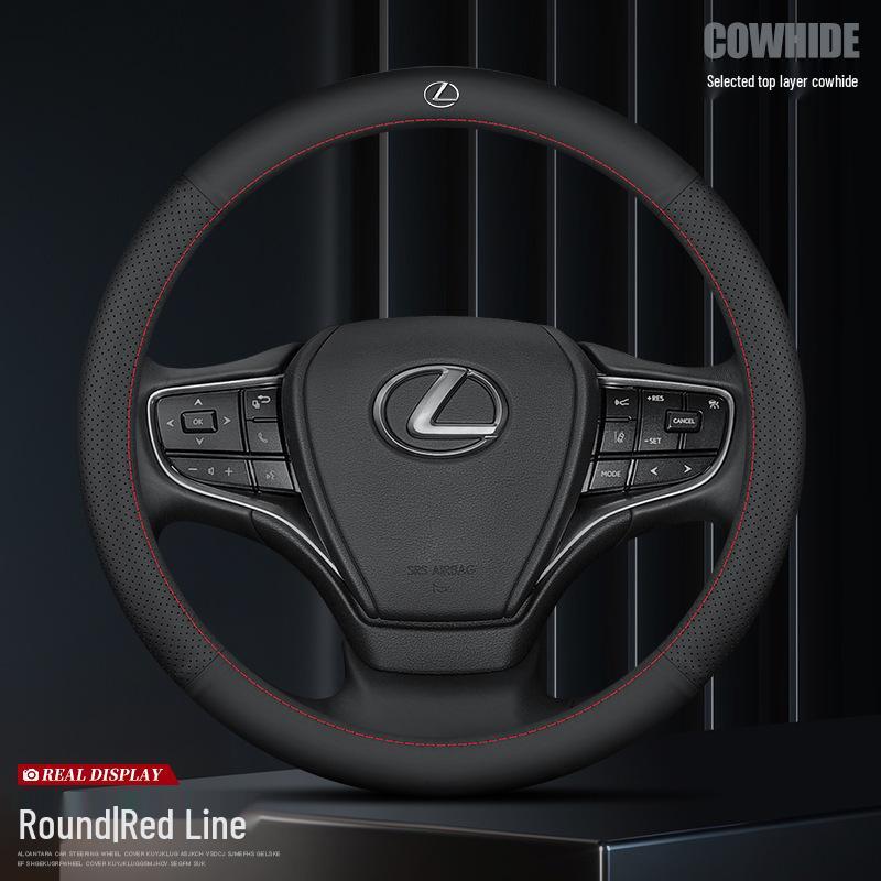 Lexus NX/ES/RX Genuine Leather Steering Wheel Cover