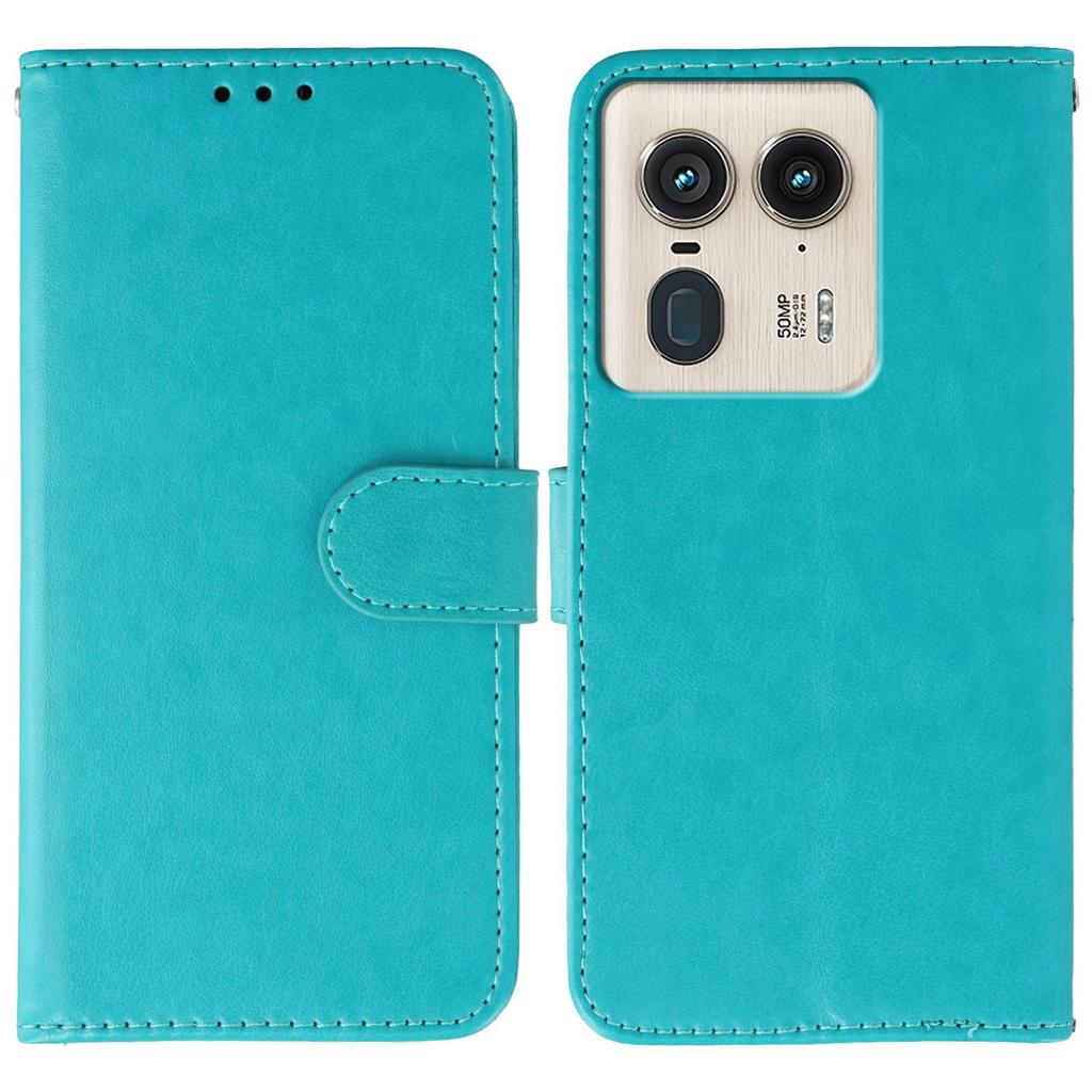 Чехол-книжка из ПУ кожи для Motorola Edge 50 Ultra 5G/Moto X50 Ultra 5G с ремешком