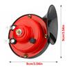 Universal Loud Car Horn 12V Electric Snail Train Horn Super Loud Waterproof Horns Siren for Motorcycle Car Truck SUV Boat