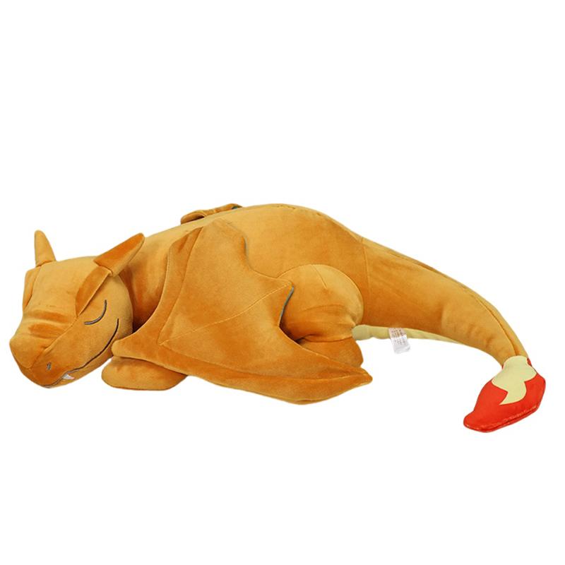 Big Size Sleeping Charizard Plush Toy Rest Spitfire Dragon Soft Stuffed Doll Pillow Gift