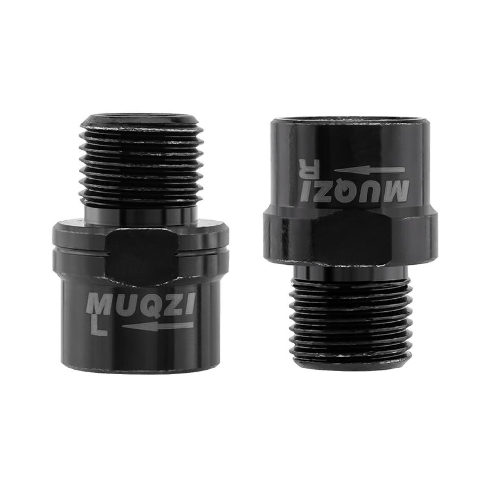 1 Pair Alloy Pedal Extender 9/16 Wear Resistant Bike Pedal Axle Extenders Stable 16MM Bike Pedals Adapters Bolt Road Bicycle