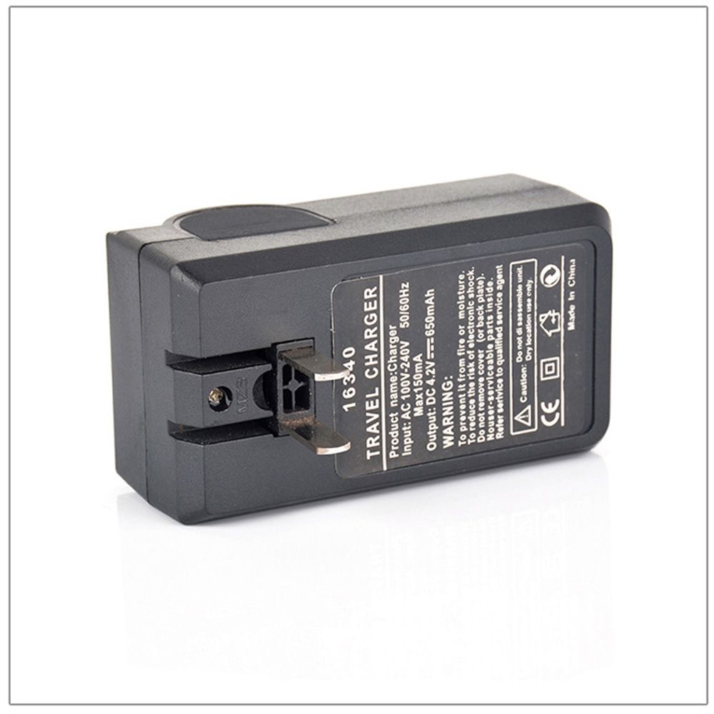 New 16340 CR123A Li-ion Battery Charger Wall Charger for LED Flashlight Rechargeable