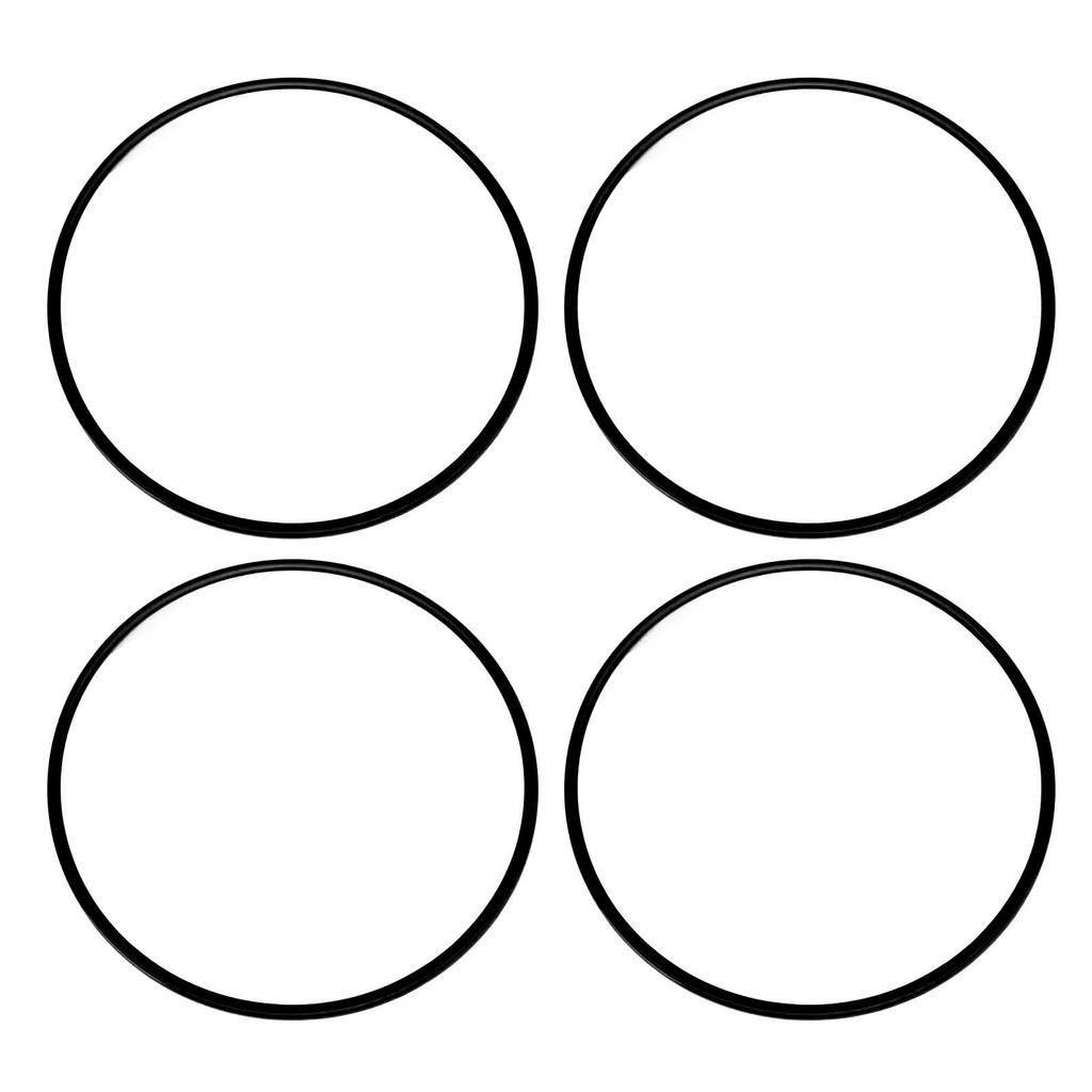 4 шт. 16-дюймовое защитное кольцо для обода колеса, самоклеящаяся накладка для защиты обода колеса от царапин, для плоского края обода автомобиля, черное