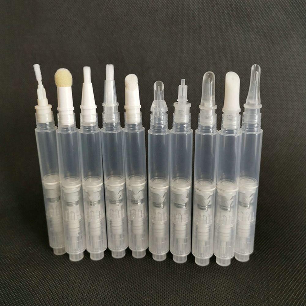 BB Cream Foundation Pump Pen Lip Gloss Tubes Press Repacking Pen Travel Cosmetic Container