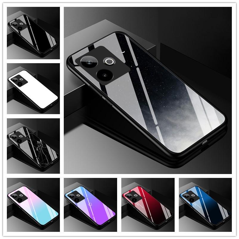Чехол для телефона из закаленного стекла для Realme GT 7 Роскошная жесткая задняя крышка-бампер для Realme GT7 5G Realme Neo7 Neo 7 SE Capa Мягкий бампер