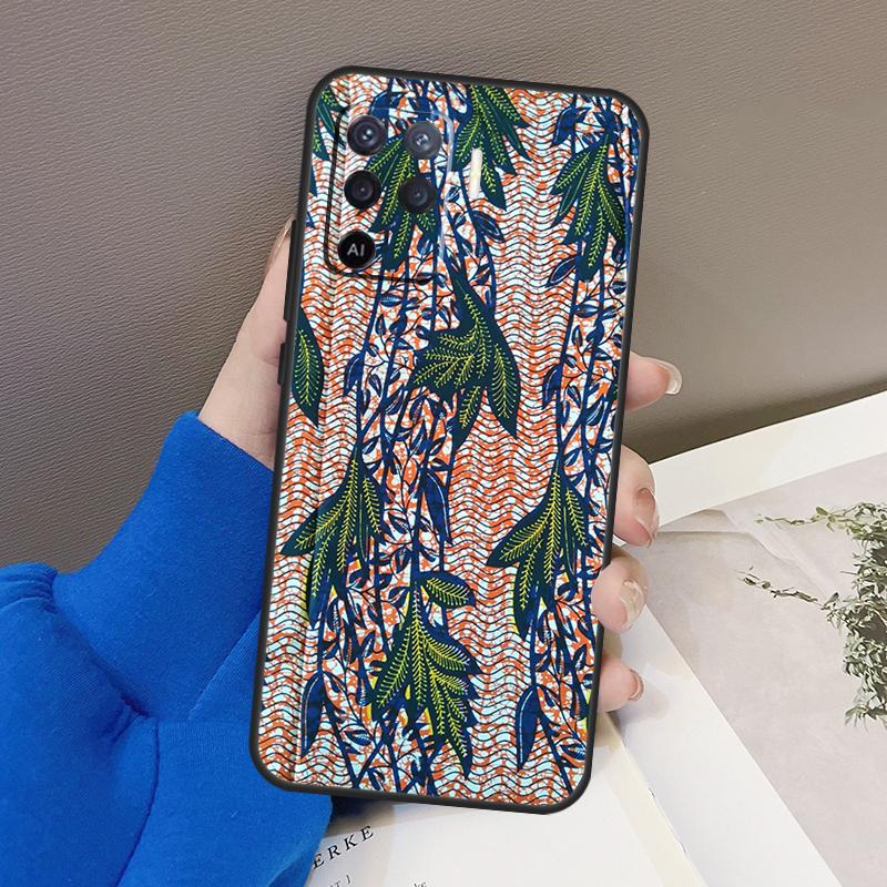 Чехол с африканским тканевым принтом для OPPO A15 A16 A3S A5S A52 A72 A94 A74 A54 A83 A91 A93 A31 A5 A9 2020 A53 S