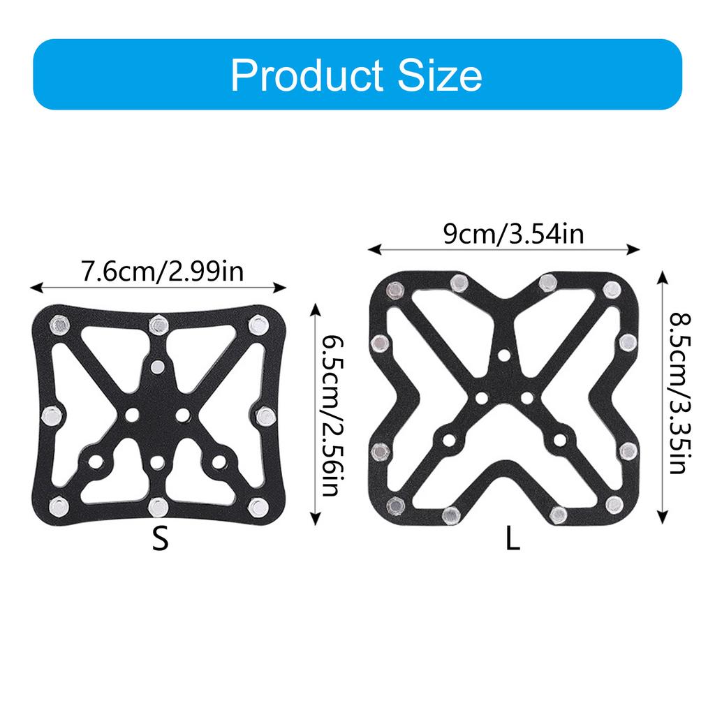 Велосипедные педали без зажима 1 пара адаптер для педалей из алюминиевого сплава адаптер для педалей велосипеда адаптеры для платформ шипы педали