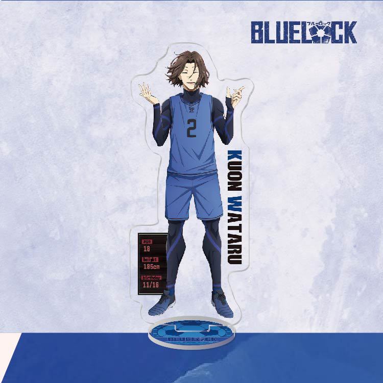 Аниме акриловая подставка, экшн-фигурка, игрушка Bluelock, ПВХ, лазерный настольный компьютер Bachira Kiyoshi Seiichi Seishiro Nagi Yoichi Isagi, модель подставки