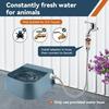 New Dog Automatic Water Bowl with 1.5m Water Hose 2L Floating Ball Automatic Water Dispenser Pet for Animal Cat Chickens Rabbits