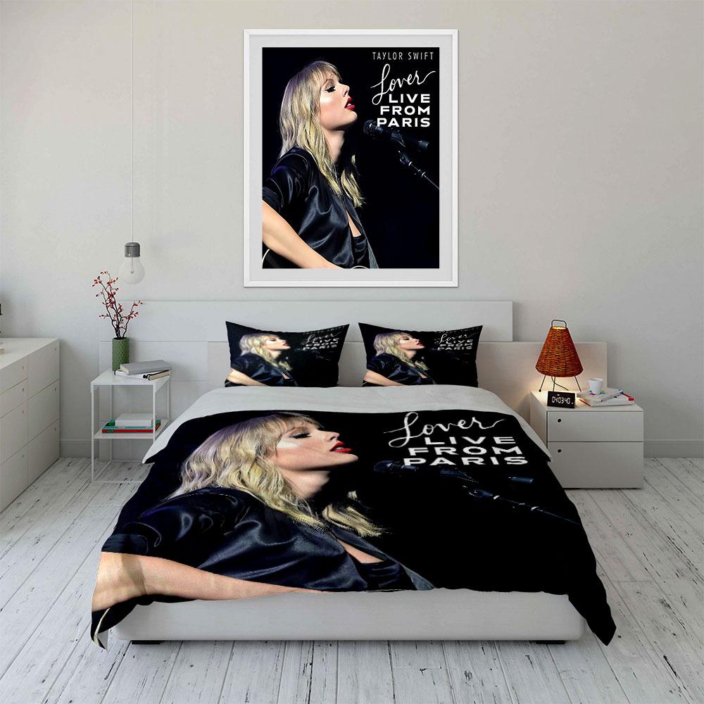 Blonde Singer Live Performance Bedding Duvet Cover Set Duvet Cover Pillowcases (1*Duvet Cover 2*Pillowcases, without duvet insert)