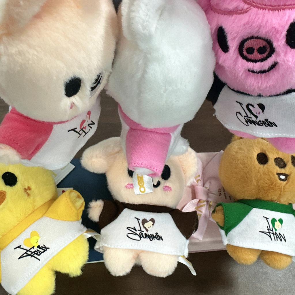 Stray Kids Skzoo Новая Плюшевая Кукла Феликс Банчан Милый Подвеска на Сумку Украшение K-pop Идол Периферия Для Фанатов Необходимый Сюрприз на День Рождения