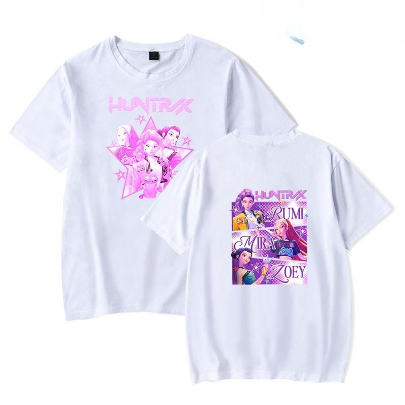 Серия «Охотник на демонов» Футболка женская летняя свободная удобная модная мягкая дышащая с принтом букв