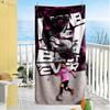 Messi No. 10 Beach Towel Super Soft & Absorbent Comfortable Lightweight Perfect for Traveling Yoga Camping and Swimming