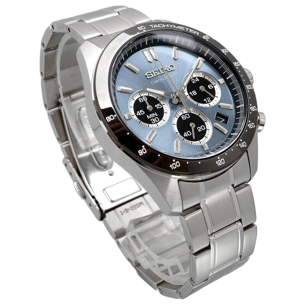 SEIKO Second Chronograph Quartz CHRONOGRAPH QUARTZ Watch SBTR027 Blue Grey Metallic 1/5 Мужские []
