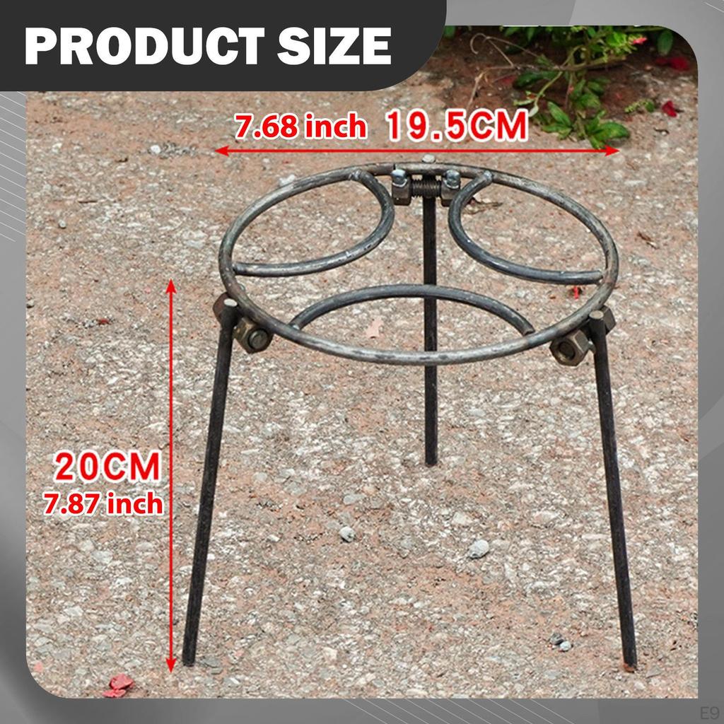 Тренога для костра Складная стойка для котелка/гриля для кемпинга и пикника