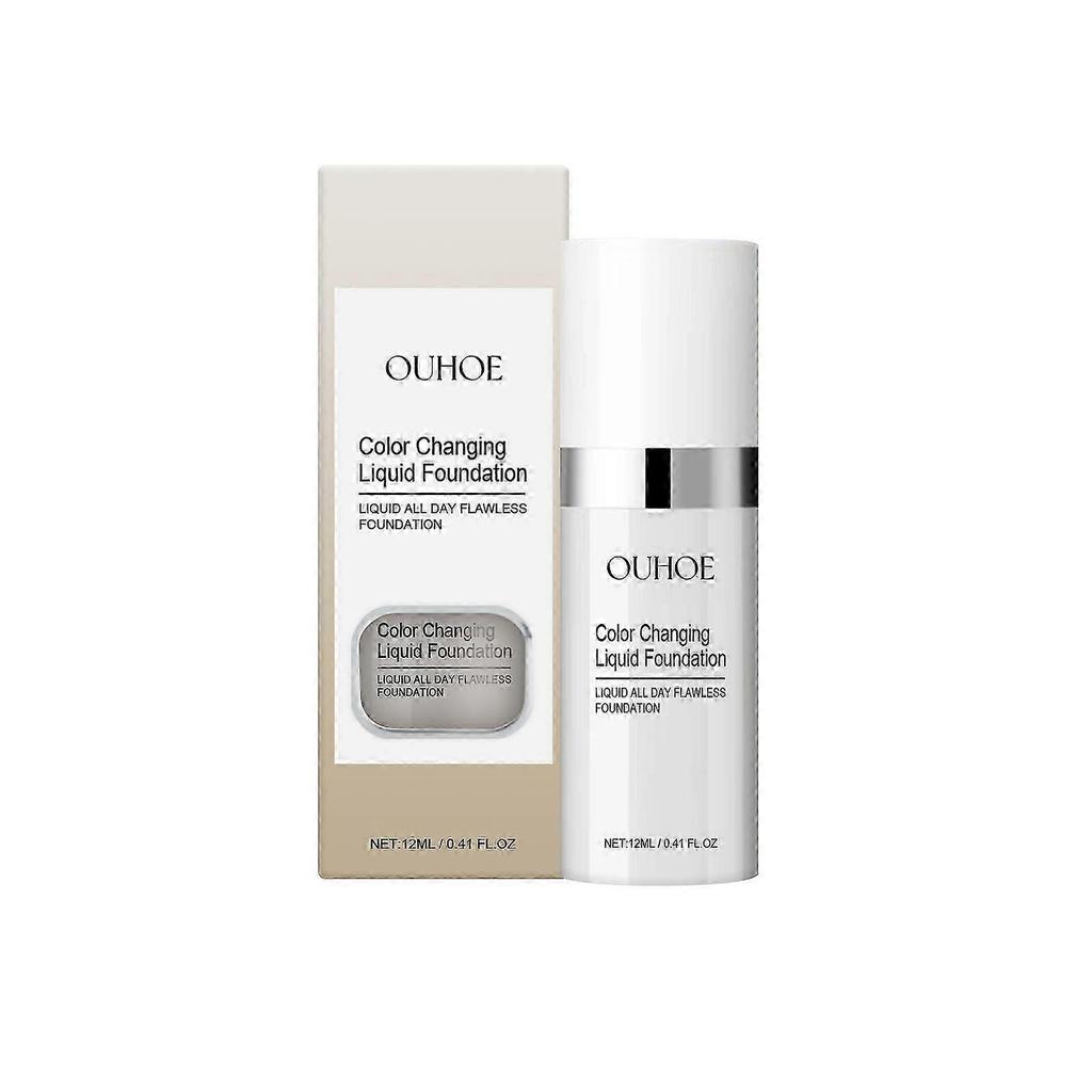 Magic Color Changing Foundation Liquid Soft Matte Concealer Long Lasting Hydrating BB Cream Natural Brightening Makeup Base