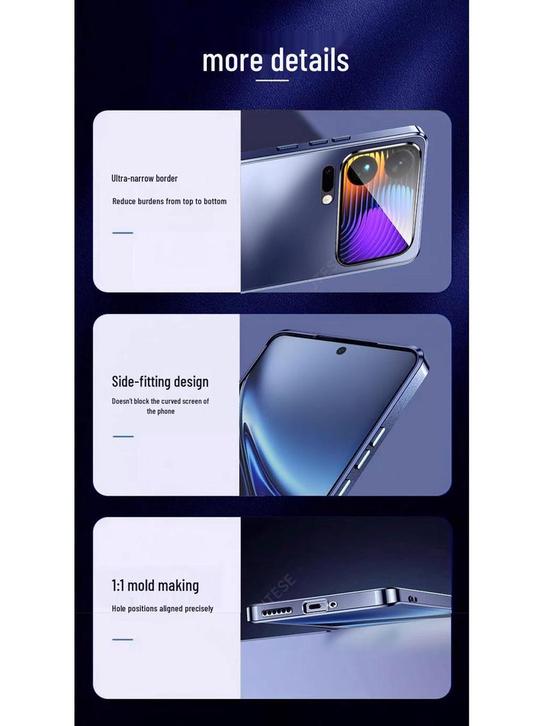 Xiaomi 17ProMax Премиальный матовый чехол-бампер с защитой камеры и от падений
