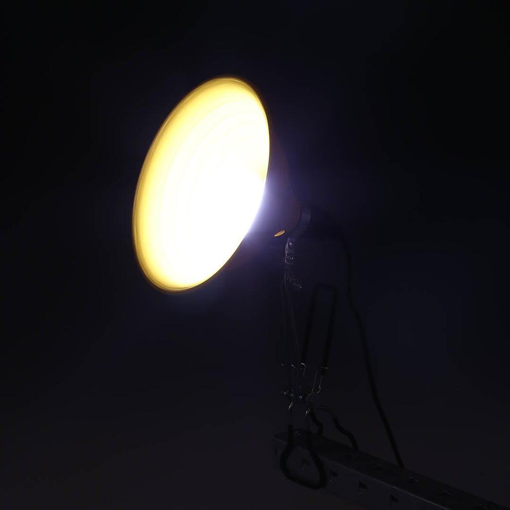 Dulton Aluminum Clip Lamp Medium Yellow Clip Lighting with a Distinct Personality Light Outlet Photography Work YELLOW Body Length 37cm Diameter Cord