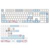 Mechkeys Tanchjim x UTYPING Asano Touch PBT 158 клавиш Die Sub Keycaps Set Английская раскладка Разделение Разделение Поддержка Alice Layout Keycaps, 100%, 96%, 80%, 75%,
