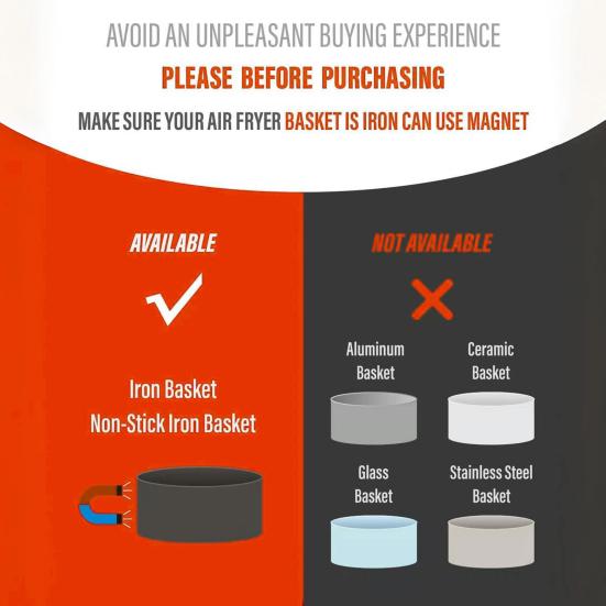 Магнит для фритюрницы с силиконовой пряжкой, быстросъемный термостойкий силиконовый зажим, защелки для пергаментной подложки, держатель для фритюрницы с магнитом