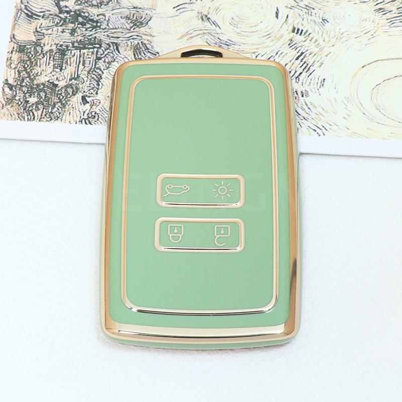 For Renault Captur Koleos Kadjar Zoe Arkana Espace Clio Megane Grand Scenic Sandero Dacia Anti-dust Card Car Key Case Cover