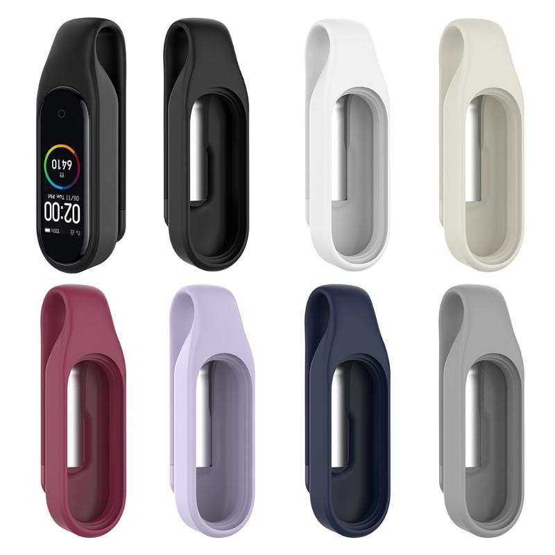 Для Smart Band Запасная пряжка Держатель Совместимый для Mi Band 6 5 Прочный Портативный Силиконовый зажим для Умного браслета A