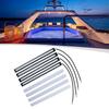Lamp LED Light Bar Low Power Low Temperature RVs 4 Pcs 6.7 Inch Blue Courtesy Lights DC 12V Marine Grade Ships 12 Volt