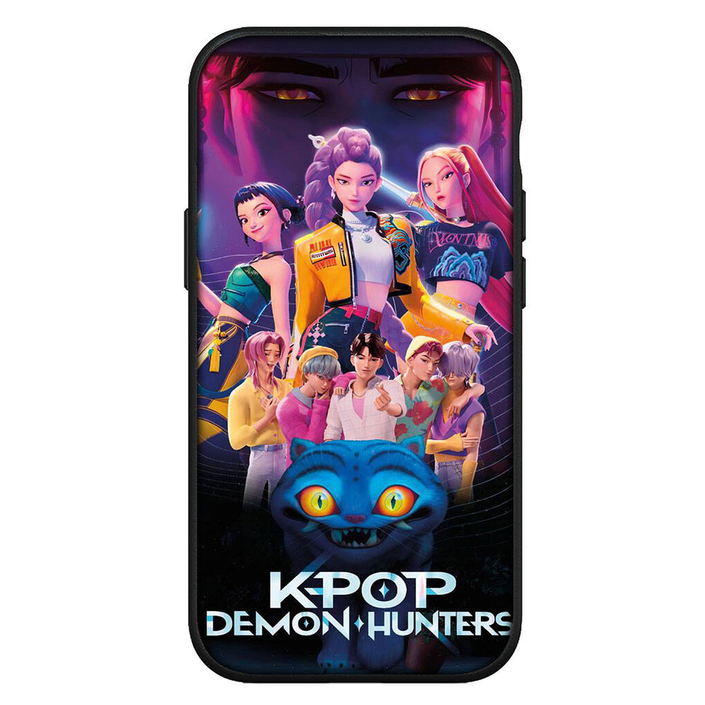 Для Samsung Galaxy S25 S24 S23 iPhone 17 16 15 Xiaomi Redmi Note 14 13 12 Plus Pro Max Чехол для телефона Тигр KPop Mira Демоны Руми Охотники Зои OPPO Huawei