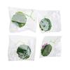 1/4PCS Green Leaf Betta Fish Rest Aquarium-Safe Simulated Lotus Floating Bed Suction Cup Fighting Perch Leaf Hammock