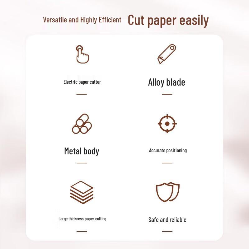 GEPAD QZ-ZY400 Electric CNC Paper Cutter CN plug (adapter included)