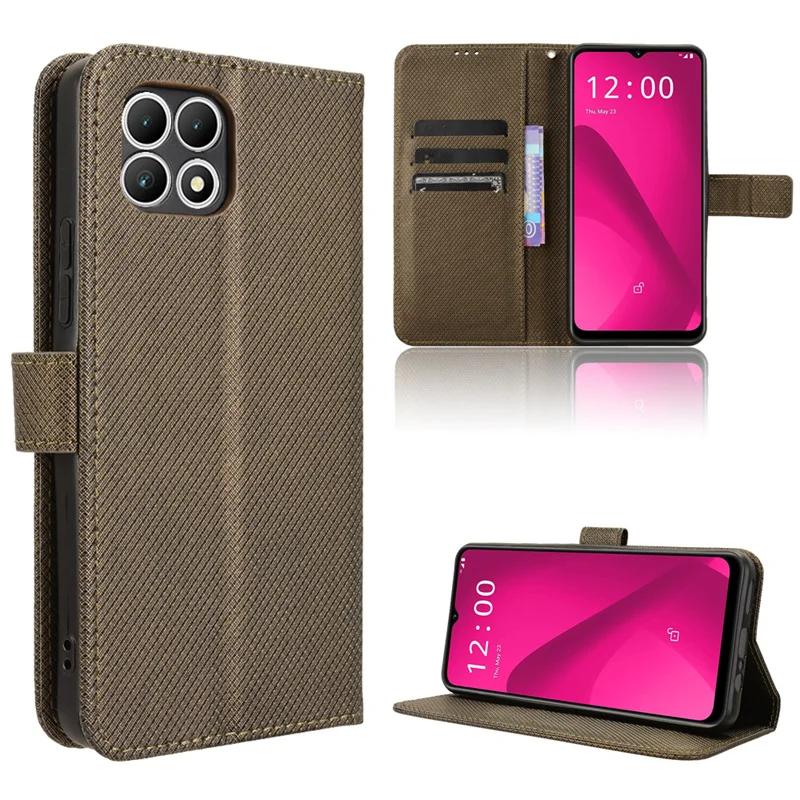 Защитный чехол-книжка для T-Mobile Revvl 8 7 Pro 5G 6 6x 5G Чехол Кошелек Держатель для карт Fundas Funda