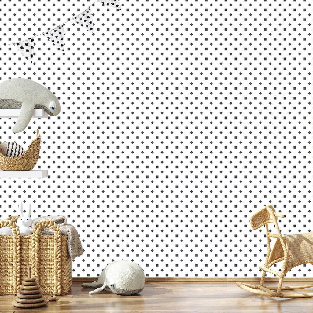 Dots wallpaper light gray, clear detail 50x1000