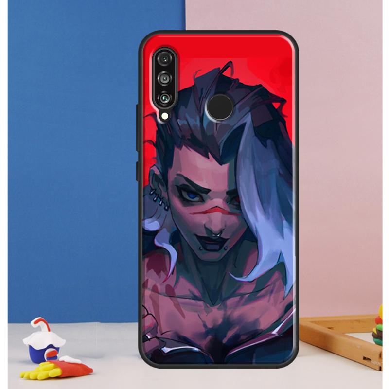 Cartoon Valorant For Huawei Nova 9 10 SE 12i 11i 8i 12s Y90 Y60 Y70 Y72 Y61 Y91 P20 P30 P40 Lite P60 Pro Case